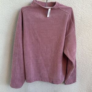 Madewell Mauve Corduroy Top